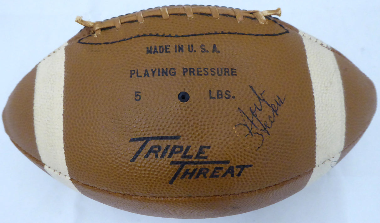 1962 NFL Champions Green Bay Packers Team Autographed Football With 39 Total Signatures Including Johnny "Blood" McNally, Vince Lombardi & Bart Starr Beckett BAS #A53869