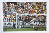 Pele & Gordon Banks Autographed 20x30 Canvas Photo "The Greatest Save" 1970 World Cup Beckett BAS Stock #163880