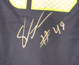 Seattle Seahawks Shaquem Griffin Autographed Blue Nike Jersey Size M MCS Holo Stock #134401