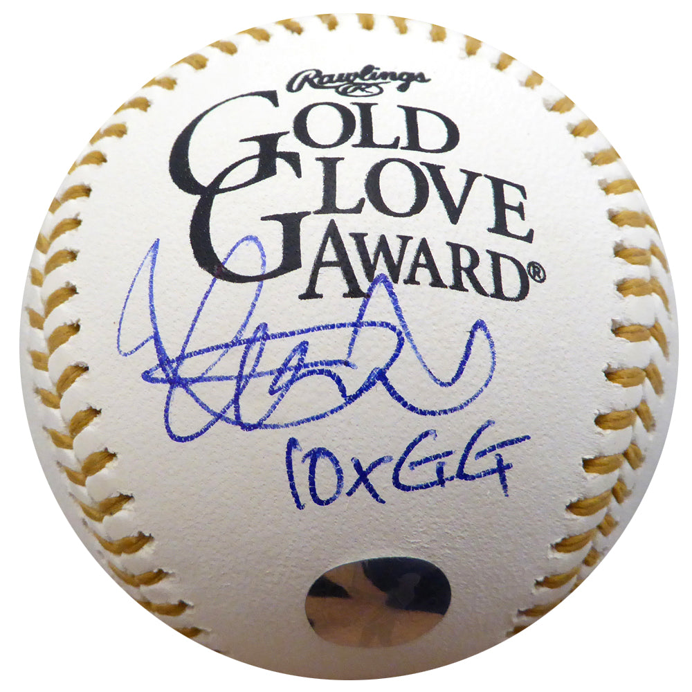 Ichiro Suzuki Autographed Official Gold Glove Baseball Seattle Mariners "10x GG" IS Holo Stock #135091