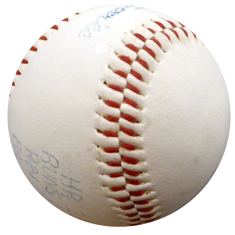 Earl Averill Autographed Seattle Mariners Logo Baseball Cleveland Indians Beckett BAS #A74700