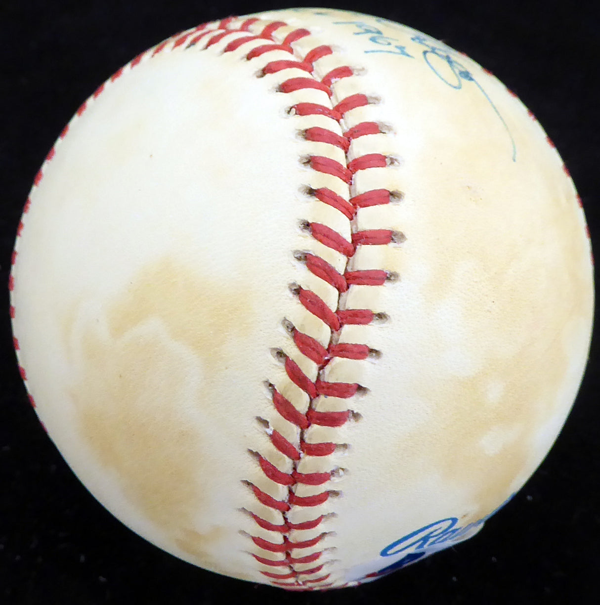 Mike Hegan Autographed Official AL Baseball New York Yankees "Full Name Yankees 1966 & 1967" Beckett BAS #S78881