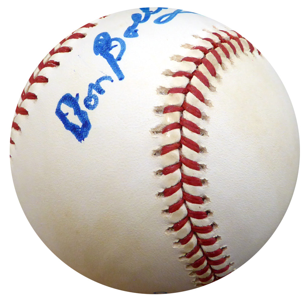 Don Bollweg Autographed Official AL Baseball New York Yankees, St. Louis Cardinals Beckett BAS #F26050