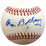 Don Bollweg Autographed Official AL Baseball New York Yankees, St. Louis Cardinals Beckett BAS #F26053