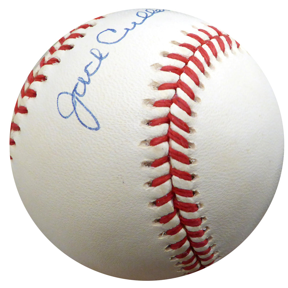 Jack Cullen Autographed Official AL Baseball New York Yankees Beckett BAS #F26314