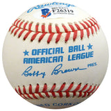 Jack Cullen Autographed Official AL Baseball New York Yankees Beckett BAS #F26319