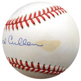Jack Cullen Autographed Official AL Baseball New York Yankees Beckett BAS #F26321