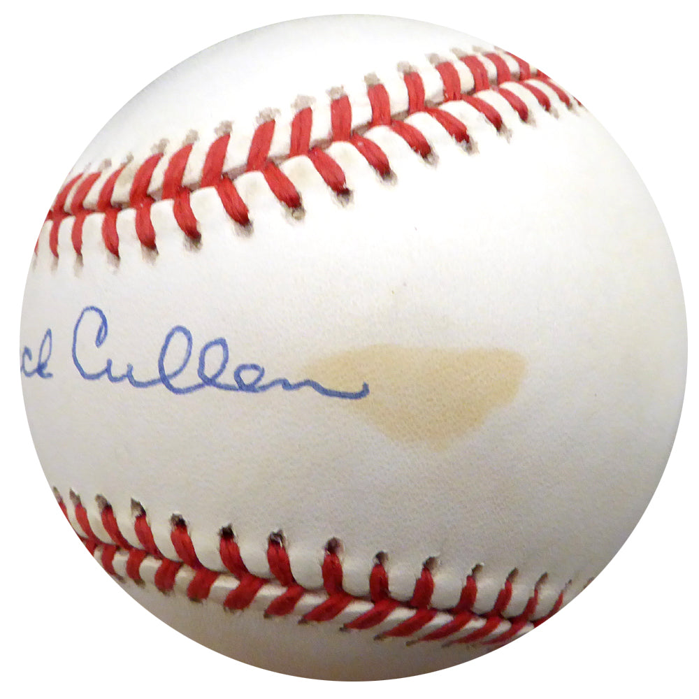 Jack Cullen Autographed Official AL Baseball New York Yankees Beckett BAS #F26321
