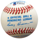 Jack Cullen Autographed Official AL Baseball New York Yankees Beckett BAS #F26322