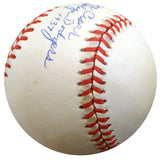 George Cisar Autographed Official NL Baseball Brooklyn Dodgers "Brooklyn Dodgers 1937" Beckett BAS #F26410