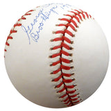 George Cisar Autographed Official NL Baseball Brooklyn Dodgers "Brooklyn Dodgers 1937" Beckett BAS #F26414