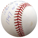 Allie Clark Autographed Official MLB Baseball New York Yankees "1947 W.S. Champs" Beckett BAS #F26436