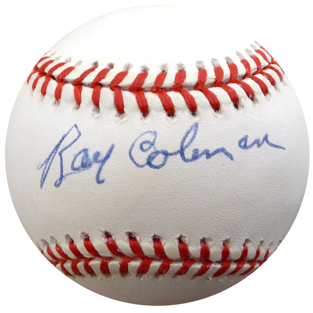 Ray Coleman Autographed Official AL Baseball St. Louis Browns, Chicago White Sox Beckett BAS #F26437