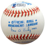Ray Coleman Autographed Official AL Baseball St. Louis Browns, Chicago White Sox Beckett BAS #F26437