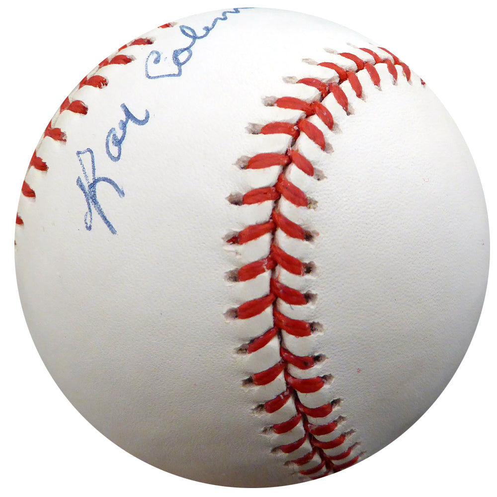 Ray Coleman Autographed Official AL Baseball St. Louis Browns, Chicago White Sox Beckett BAS #F26439