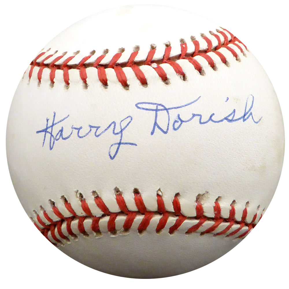 Harry Dorish Autographed Official AL Baseball Chicago White Sox Beckett BAS #F26580