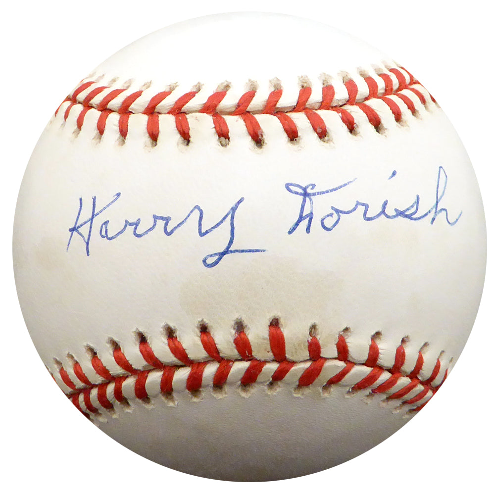 Harry Dorish Autographed Official AL Baseball Chicago White Sox Beckett BAS #F26581