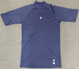 Unsigned Ichiro Suzuki Seattle Mariners Navy Short Sleeve Game Used Asics Under Shirt IS Holo Stock #175770