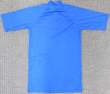 Unsigned Ichiro Suzuki Seattle Mariners Blue Short Sleeve Game Used Under Shirt IS Holo Stock #175769