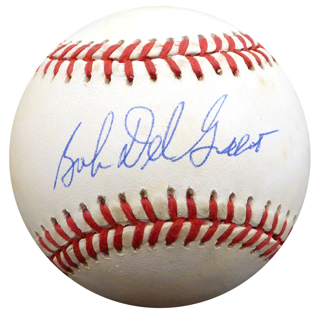 Bob "Bobby" Del Greco Autographed Official AL Baseball New York Yankees, Philadelphia Phillies Beckett BAS #F26633