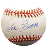 Don Gross Autographed Official NL Baseball Cincinnati Reds, Pittsburgh Pirates Beckett BAS #F26817