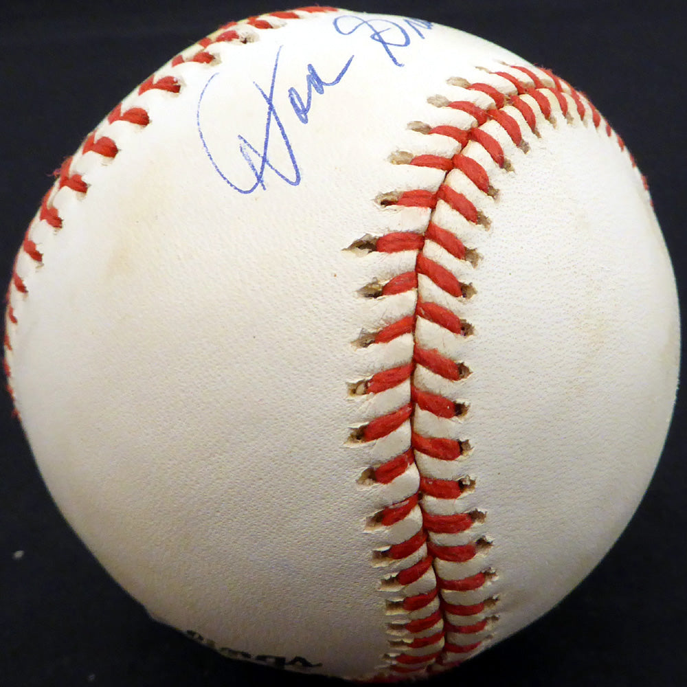 Don Gross Autographed Official NL Baseball Cincinnati Reds, Pittsburgh Pirates Beckett BAS #F26817