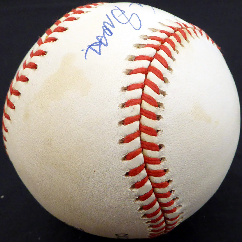 Don Gross Autographed Official NL Baseball Cincinnati Reds, Pittsburgh Pirates Beckett BAS #F26817