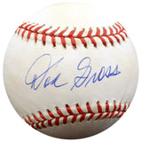 Don Gross Autographed Official NL Baseball Cincinnati Reds, Pittsburgh Pirates Beckett BAS #F26818