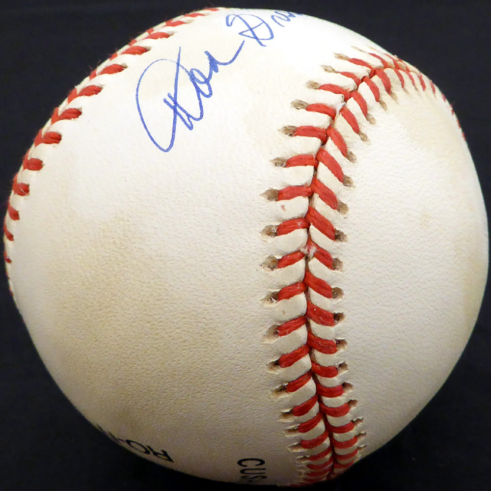 Don Gross Autographed Official NL Baseball Cincinnati Reds, Pittsburgh Pirates Beckett BAS #F26820
