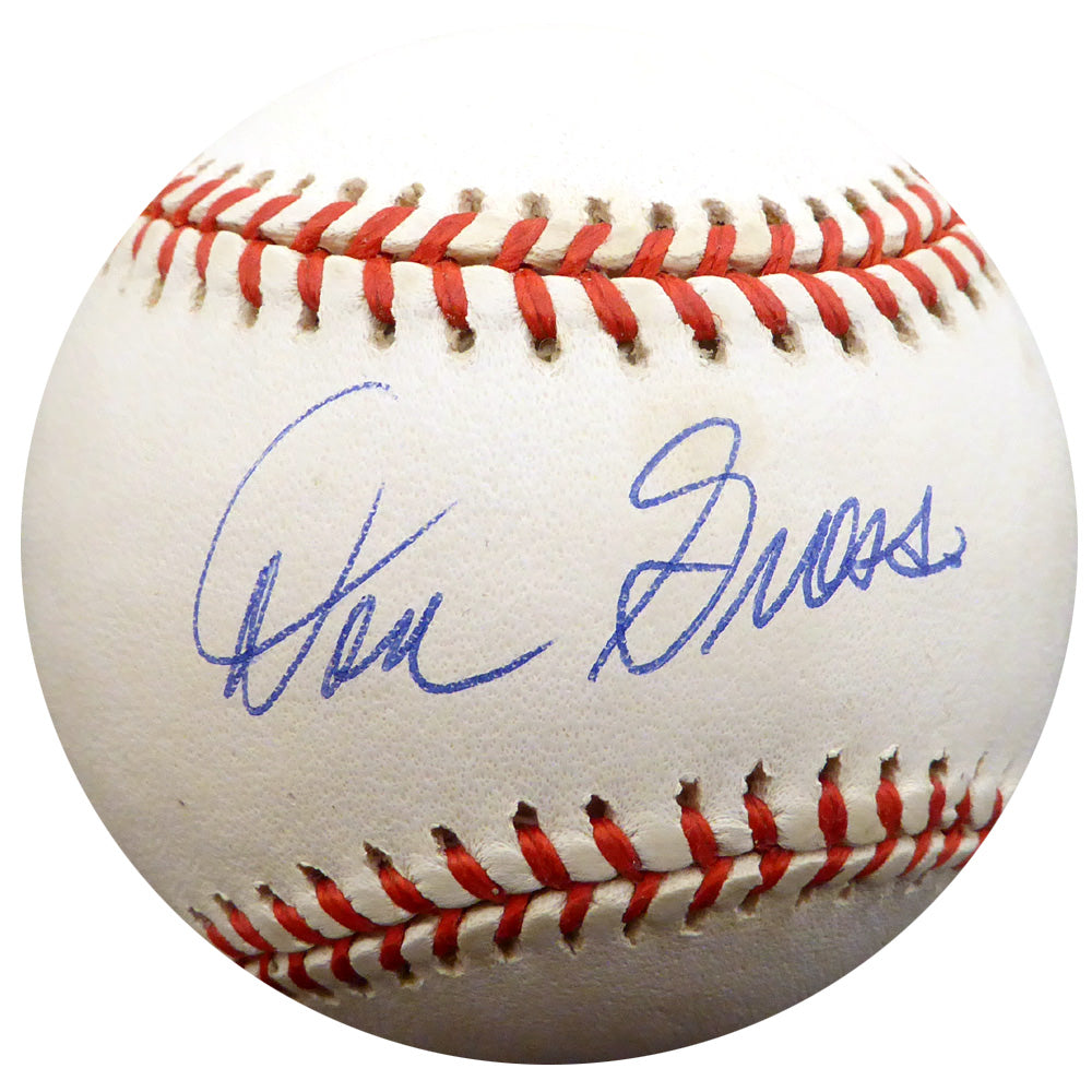 Don Gross Autographed Official NL Baseball Cincinnati Reds, Pittsburgh Pirates Beckett BAS #F26827