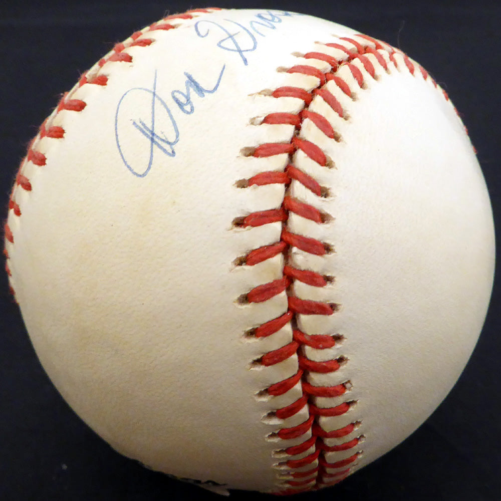 Don Gross Autographed Official NL Baseball Cincinnati Reds, Pittsburgh Pirates Beckett BAS #F26829