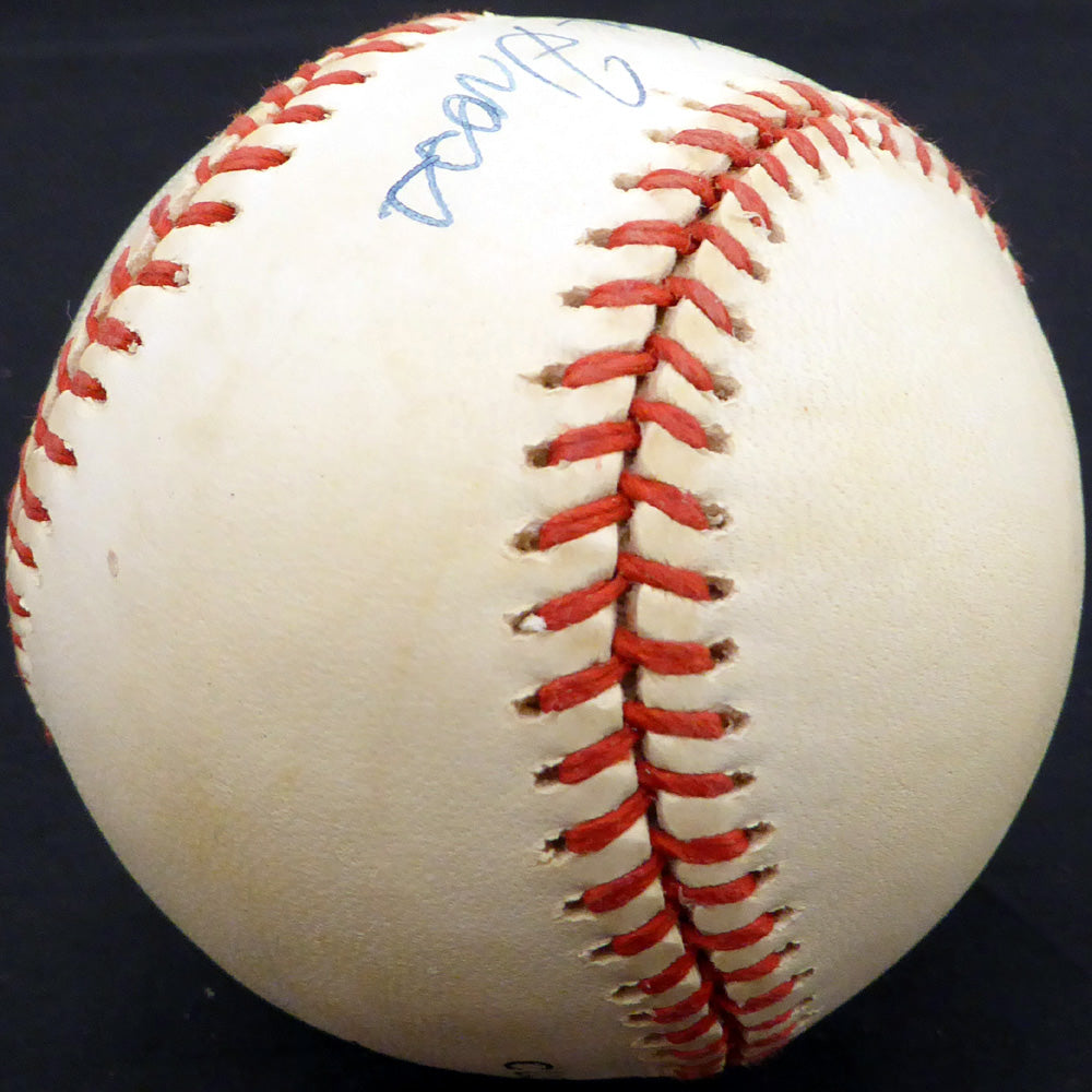 Don Gross Autographed Official NL Baseball Cincinnati Reds, Pittsburgh Pirates Beckett BAS #F26829