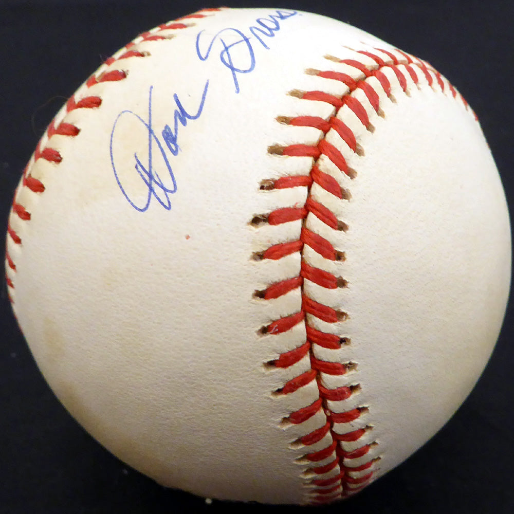 Don Gross Autographed Official NL Baseball Cincinnati Reds, Pittsburgh Pirates Beckett BAS #F26830