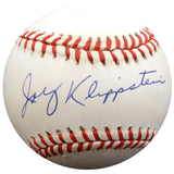 Johnny Klippstein Autographed Official AL Baseball Chicago Cubs, Los Angeles Dodgers Beckett BAS #F29289