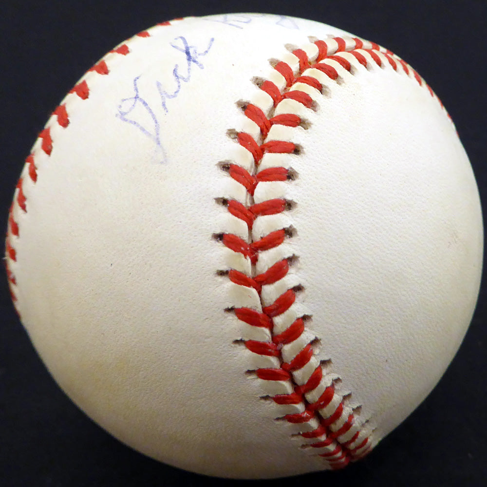 Dick Kryhoski Autographed Official AL Baseball New York Yankees Beckett BAS #F29380