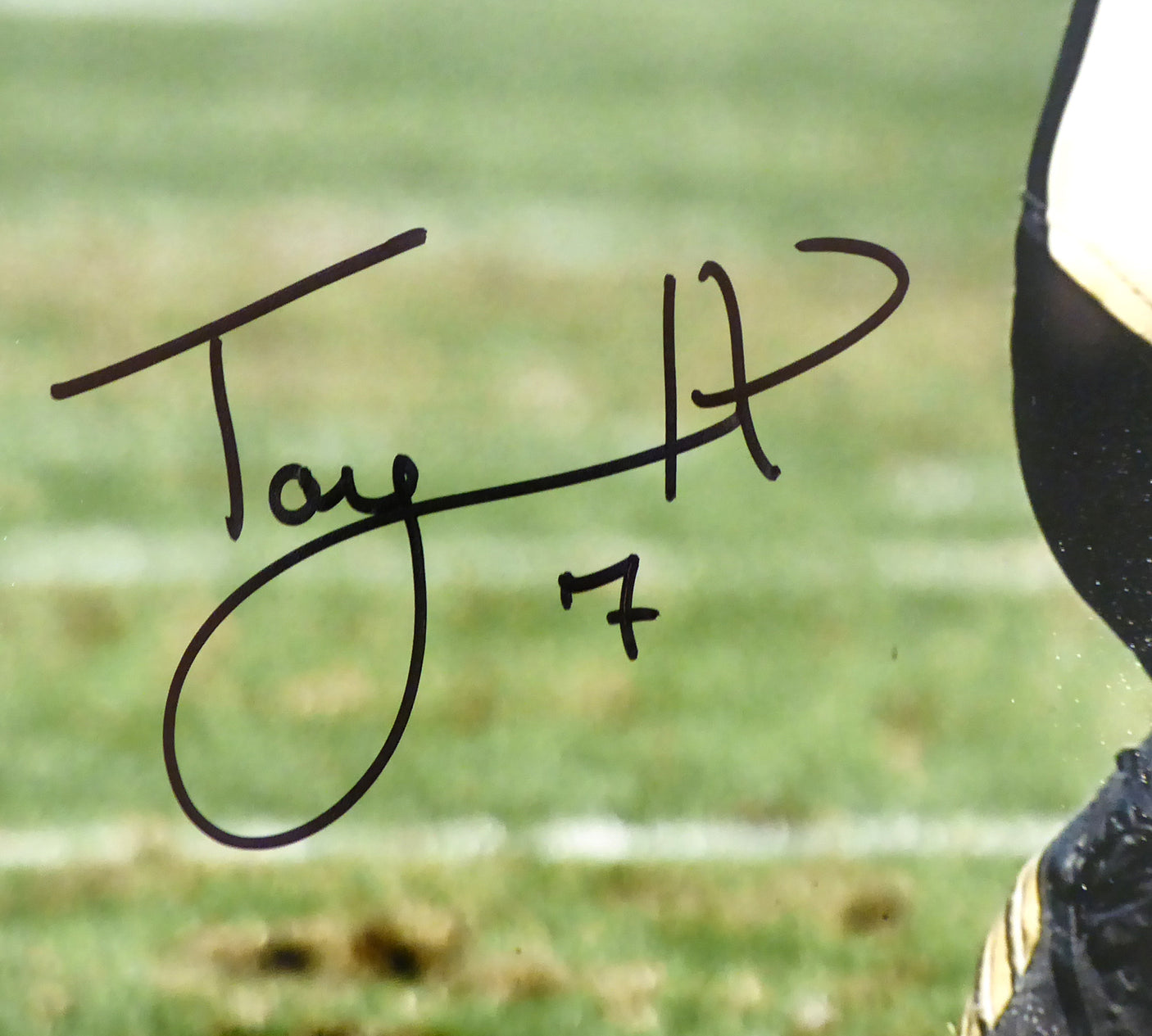 Taysom Hill Autographed 16x20 Photo New Orleans Saints Beckett BAS Stock #177452