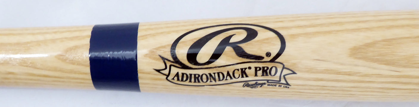 Frank Thomas Autographed Blonde Rawlings Big Stick Bat Chicago White Sox Signed In Blue Beckett BAS Stock #177488