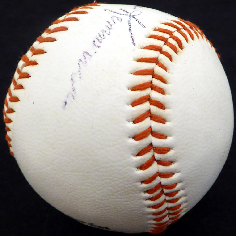 Russ Kemmerer Autographed League Baseball Boston Red Sox, Washington Senators Beckett BAS #E48276