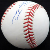 Johnny Klippstein Autographed Official NL Baseball Los Angeles Dodgers, Cincinnati Reds Beckett BAS #E48283