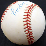 Ron Negray Autographed Official NL Baseball Brooklyn Dodgers Beckett BAS #E48369