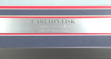 Boston Red Sox Carlton Fisk Autographed Framed Gray Jersey Beckett BAS Stock #177846