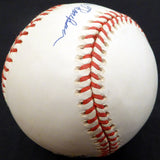 Charlie Thompson Autographed Official NL Baseball Brooklyn Dodgers Beckett BAS #E48556