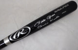 Pete Rose Autographed Black Rawlings Bat Cincinnati Reds "Charlie Hustle" PR Holo Stock #178268