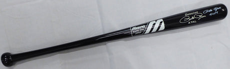 Pete Rose Autographed Black Mizuno Game Model Bat Cincinnati Reds Stat Game Model Bat "4256" In White PR Holo Stock #178274