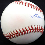 Herb Plews Autographed Official AL Baseball Boston Red Sox, Washington Senators Beckett BAS #E48412