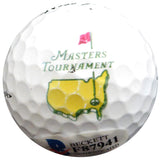 Cameron Champ Autographed Official Titleist PRO V1X Golf Ball Masters Logo Beckett BAS #F87941