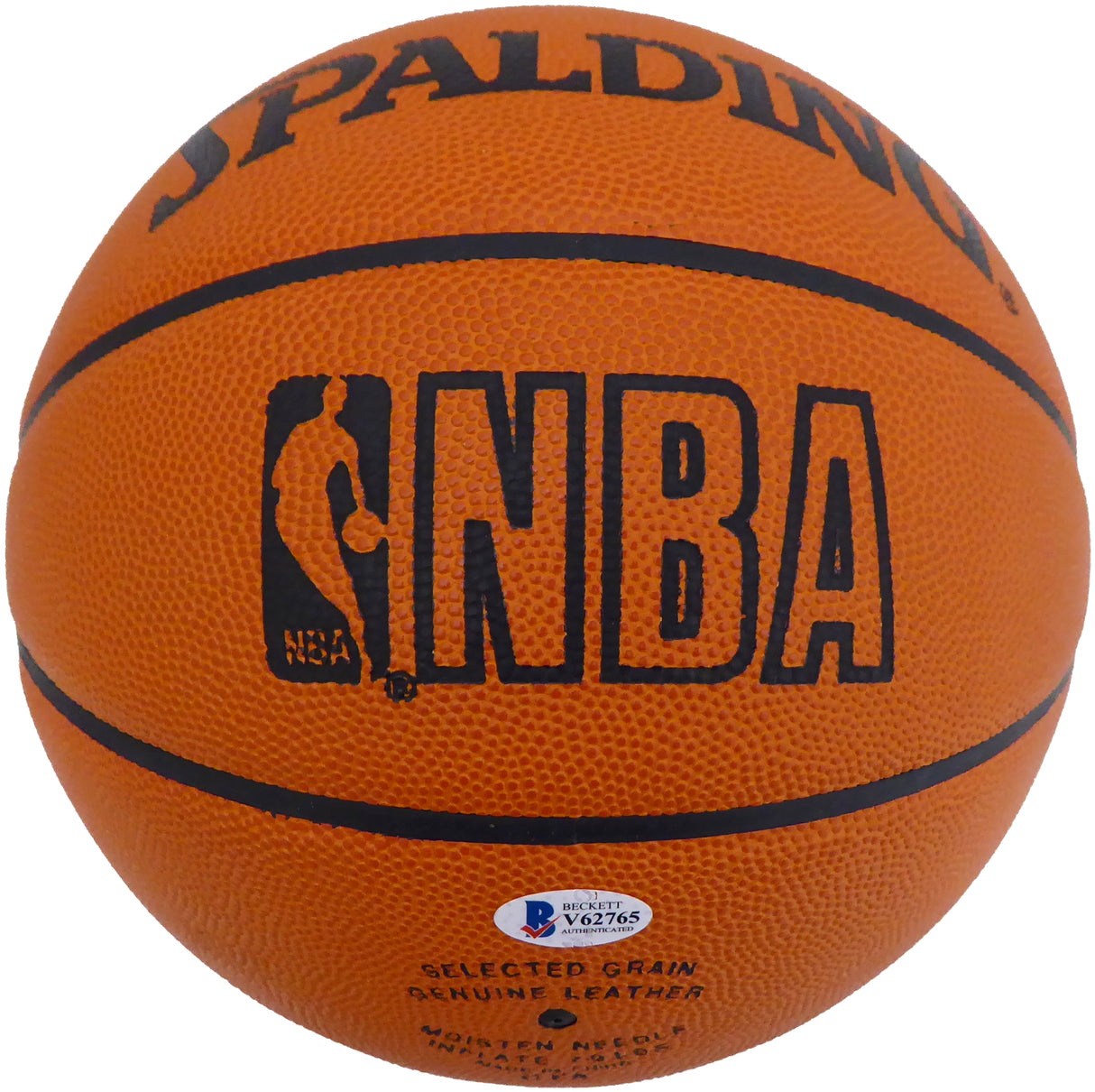 Jack Ramsay Autographed Official Spalding NBA Basketball Portland Trail Blazers Beckett BAS #V62765