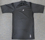 Unsigned Ichiro Suzuki Seattle Mariners Black Short Sleeve Game Used Asics Under Shirt IS Holo Stock #179834