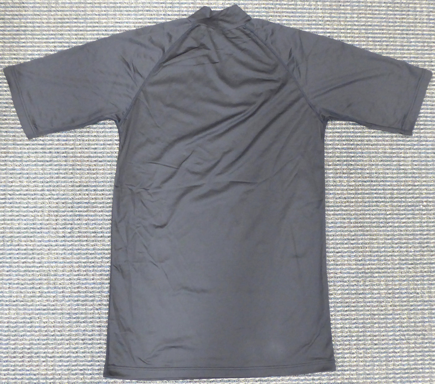 Unsigned Ichiro Suzuki Seattle Mariners Black Short Sleeve Game Used Asics Under Shirt IS Holo Stock #179834