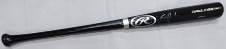 Ed Howard Autographed Rawlings Bat Chicago Cubs (Light Signature) Beckett BAS #R45862